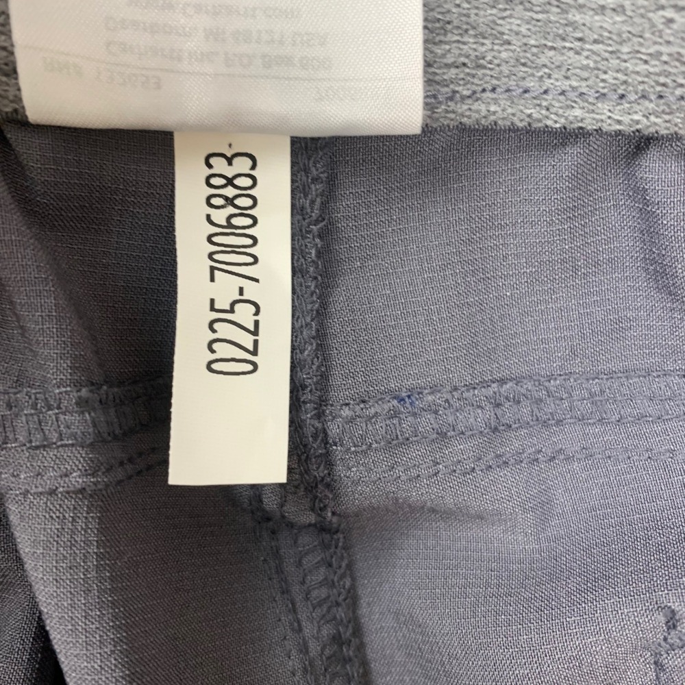 Carhartt Force Cross-Flex Scrub Pants Womens M Gray Cargo Medical Nurse C53210 - Picture 7 of 9